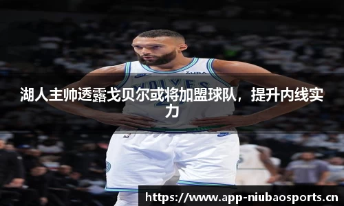 湖人主帅透露戈贝尔或将加盟球队，提升内线实力